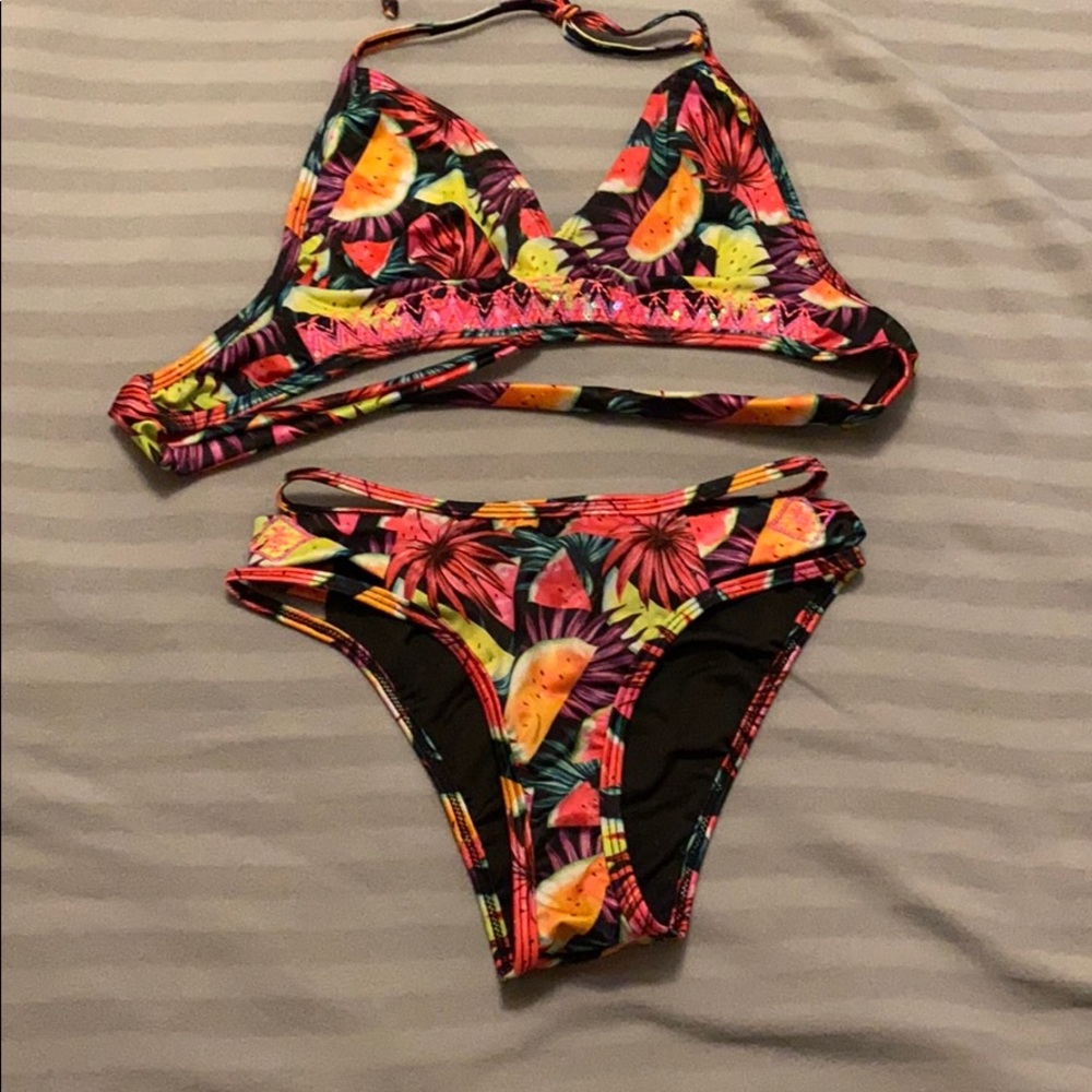 Sparkly fruit swimsuit bikini
